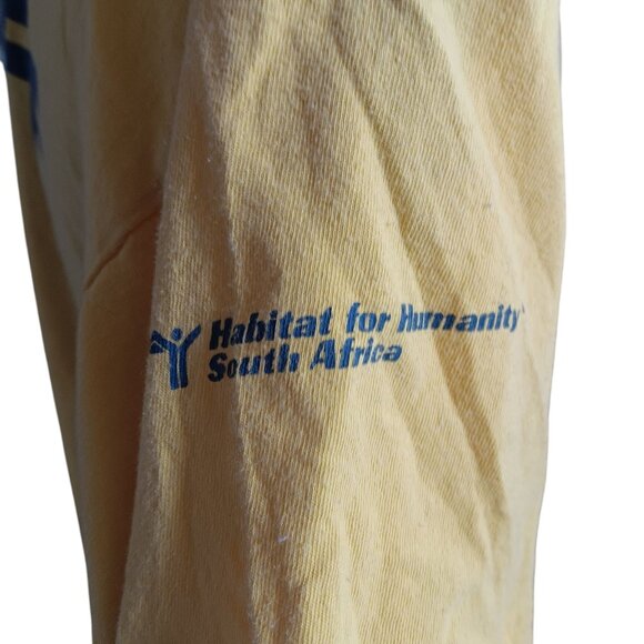 Vintage XXL T-shirt Y@K 2002 Jimmy Carter Work Project Africa Staff Humanity - Picture 3 of 5